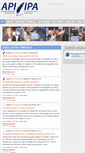 Mobile Screenshot of api-ipa.org